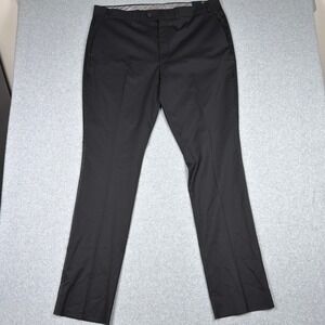 Original Penguin Munsingwear Mens Black Tuxedo Trousers Satin Stripe Pants 41W